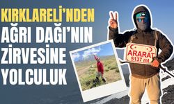 Kırklareli’nden Ağrı Dağı’nın Zirvesine Yolculuk