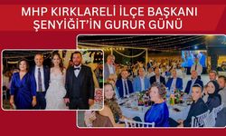 MHP Kırklareli İlçe Başkanı Şenyiğit’in Gurur Günü