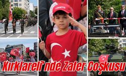 Kırklareli’nde Zafer Coşkusu