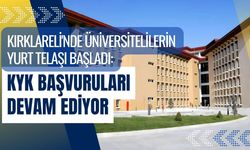 KIRKLARELİ'NDE ÜNİVERSİTELİLERİN YURT TELAŞI BAŞLADI: KYK BAŞVURULARI DEVAM EDİYOR