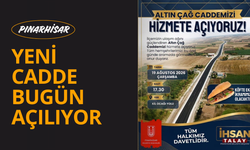 Pınarhisar’ın Yeni Caddesi Bugün Açılıyor