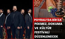 Poyralı’da Bir İlk! Pekmez, Dokuma ve Kültür Festivali Düzenlenecek