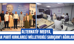 Alternatif Medya, AK Parti Kırklareli Milletvekili Sarıçam’ı ağırladı