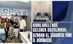 Kırklareli’nde Gelenek Bozulmadı; Uzman El Sigorta Yine İl Birincisi
