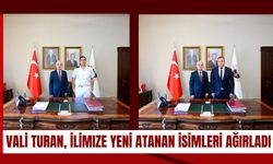 Vali Turan, İlimize Yeni Atanan İsimleri Ağırladı