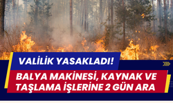Valilik Yasakladı!  Balya Makinesi, Kaynak Ve Taşlama İşlerine 2 Gün Ara
