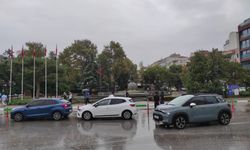 Kırklareli’nde Sağanak Yağış Etkili Oldu