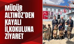 Müdür Altınöz’den Kayalı İlkokuluna Ziyaret