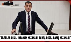 ‘Silahlar Değil, İnsanlık Kazansın; Savaş Değil, Barış Kazansın!’