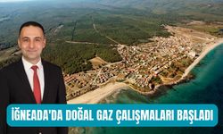 İğneada'da Doğal Gaz Çalışmaları Başladı