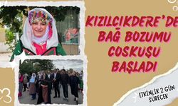 Kızılcıkdere’de Bağ Bozumu Coşkusu Başladı