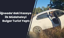 İğneada’daki Kazaya İlk Müdahaleyi Bulgar Turist Yaptı