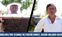 Kırklareli'nde İstanbul'un Stresini Bıraktı, Huzuru Arılarda Buldu