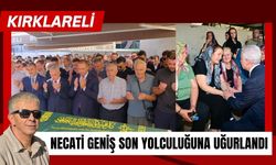 Necati Geniş Kırklareli’nde Son Yolculuğuna Uğurlandı