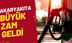 Akaryakıta Büyük Zam Geldi