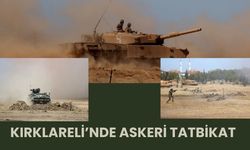 Kırklareli’nde Askeri Tatbikat