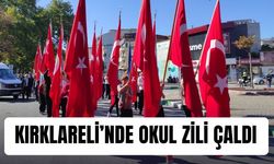 Kırklareli’nde Okul Zili Çaldı