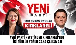 Yeni Parti Heyetinden Kırklareli’nde İki Günlük Yoğun Saha Çalışması