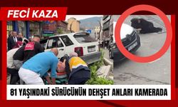 81 Yaşındaki Sürücünün Dehşet Anları Kamerada