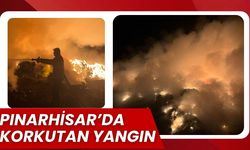 Pınarhisar’da Korkutan Yangın