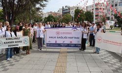 Kırklareli'nde "Sağlıklı Yaşam Yürüyüşü" yapıldı