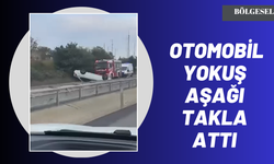 Tekirdağ-Malkara Yolunda Korkutan Kaza: Otomobil Yokuş Aşağı Takla Attı