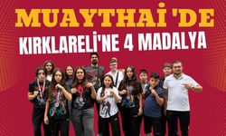 Muaythai'de Kırklareli'ne 4 Madalya