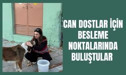 Can Dostlar İçin Besleme Noktalarında Buluştular