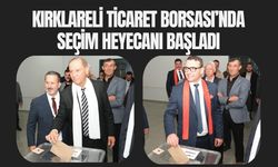 Kırklareli Ticaret Borsası’nda Seçim Heyecanı Başladı