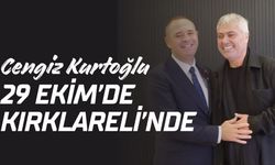 Cengiz Kurtoğlu 29 Ekim’de Kırklareli’nde!