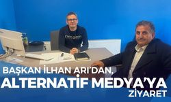 Başkan İlhan Arı’dan, Alternatif Medya’ya Ziyaret