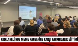 KIRKLARELİ’NDE MEME KANSERİNE KARŞI FARKINDALIK EĞİTİMİ