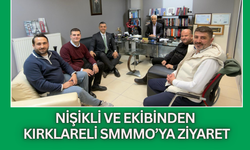 Nişikli ve Ekibinden Kırklareli SMMMO’ya Ziyaret