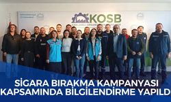 Sigara Bırakma Kampanyası Kapsamında Bilgilendirme Yapıldı