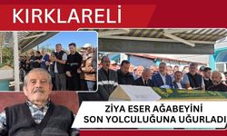 Ziya Eser Ağabeyini Son Yolculuğuna Uğurladı