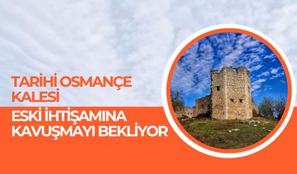 Tarihi Osmançe Kalesi Eski İhtişamına Kavuşmayı Bekliyor