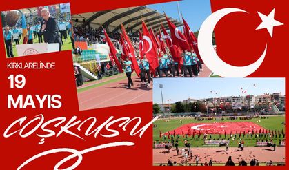 Kırklareli’nde 19 Mayıs Coşkusu