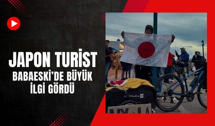 Japon Turist Babaeski’de Büyük İlgi Gördü