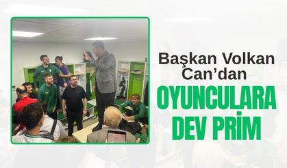 Başkan Volkan Can’dan Oyunculara Dev Prim