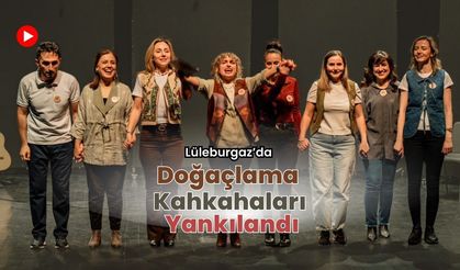 Lüleburgaz’da Doğaçlama Kahkahaları Yankılandı