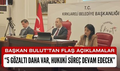 BAŞKAN BULUT’TAN FLAŞ AÇIKLAMALAR; “Hukuki Süreç Devam Edecek”