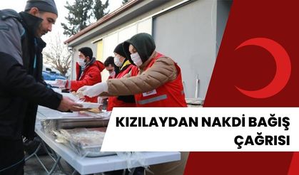 Kızılay'dan Nakdi Bağış Çağrısı