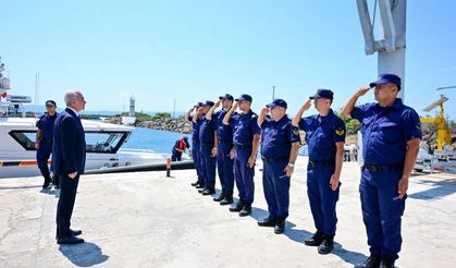 Vali Turan, Demirköy Sahil Güvenlik Karakolunda İncelemelerde Bulundu