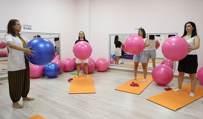 Kadınlar, Sağlıklı Hayat Merkezi’nde Pilatesle Güçleniyor