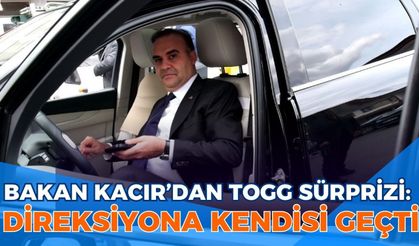 Bakan Kacır’dan TOGG Sürprizi: Direksiyona Kendisi Geçti