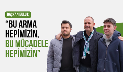 Başkan Bulut; “Bu Arma Hepimizin, Bu Mücadele Hepimizin”