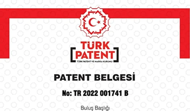 Buluşu Patent Aldı