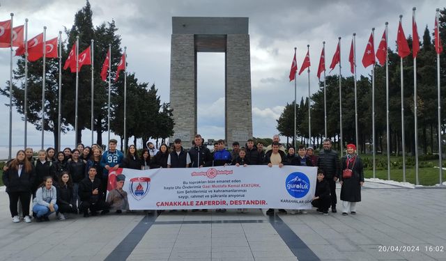 Ahmetbeyli Öğrenciler Çanakkale’yi Gezdiler