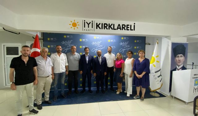 İYİ Parti'den Kırklareli'ne Ziyaret