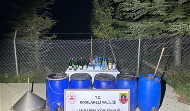 Kırklareli'nde Uyuşturucu ve Kaçak İçki Operasyonunda 9 Şüpheli Yakalandı